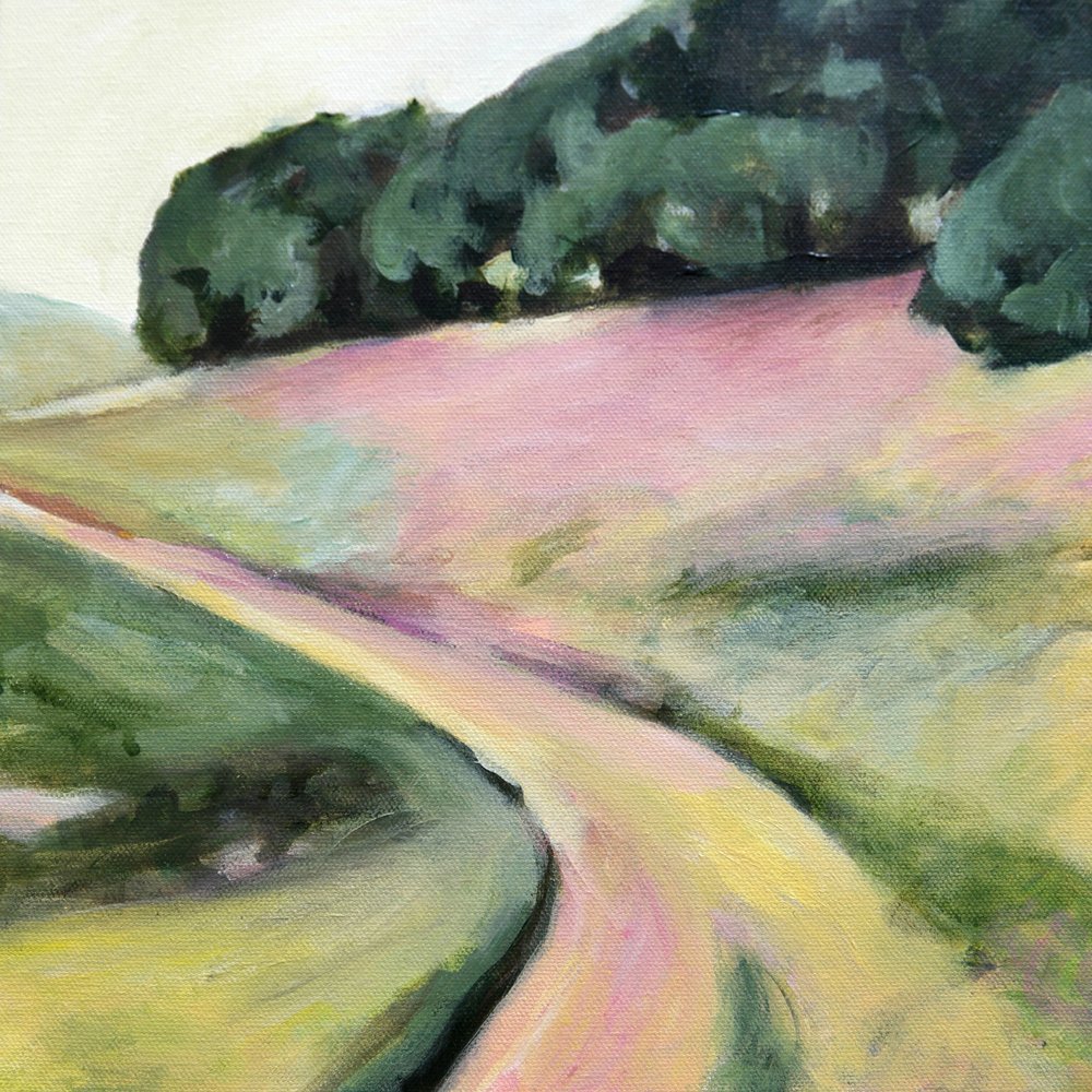 Chemin de campagne sinueux - Claire Whitehead