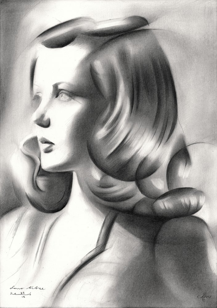 Profil de la femme classique - Corné Akkers