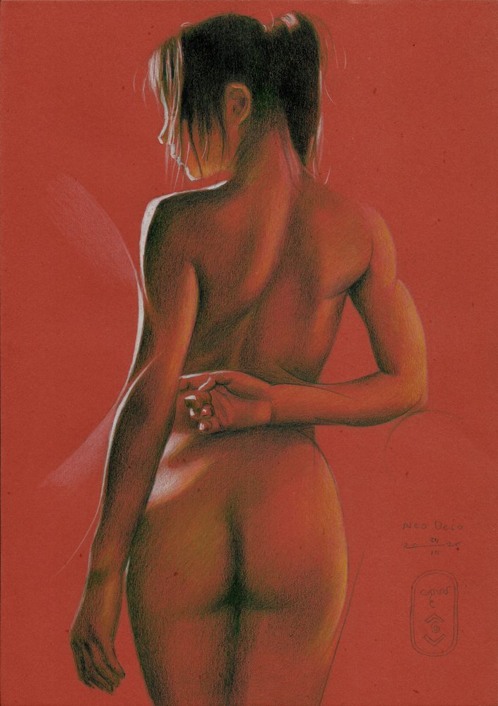 Femme nue - Corné Akkers