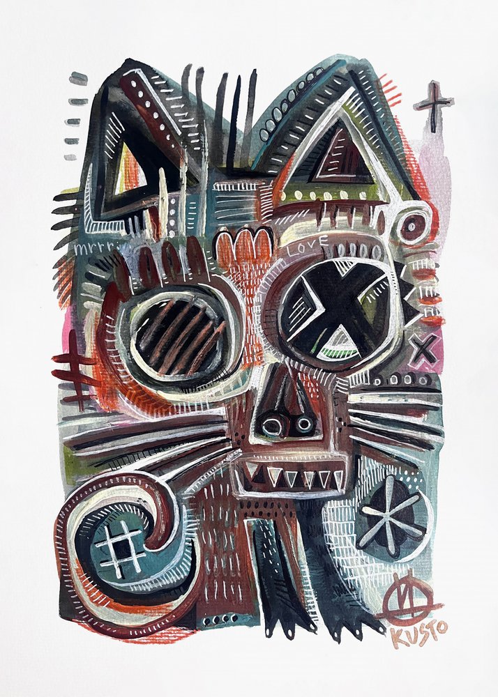 Résumé : Le chat tribal - Daia Kusto