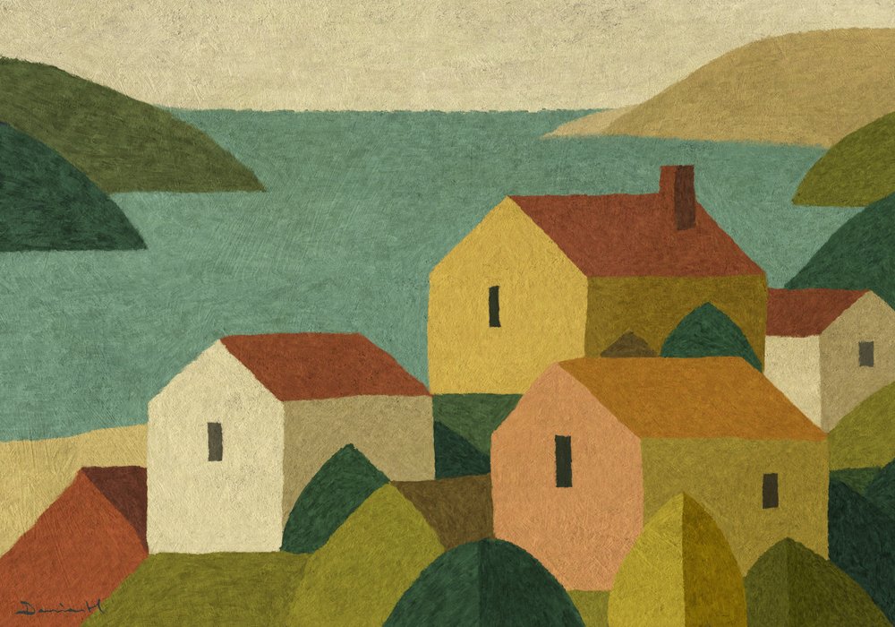 Village côtier paisible - Dan Hobday