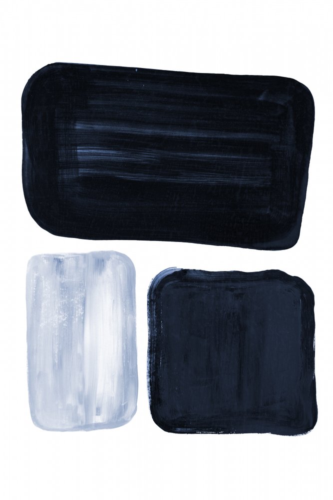 Blocs bleus minimalistes - Danushka Abeygoda