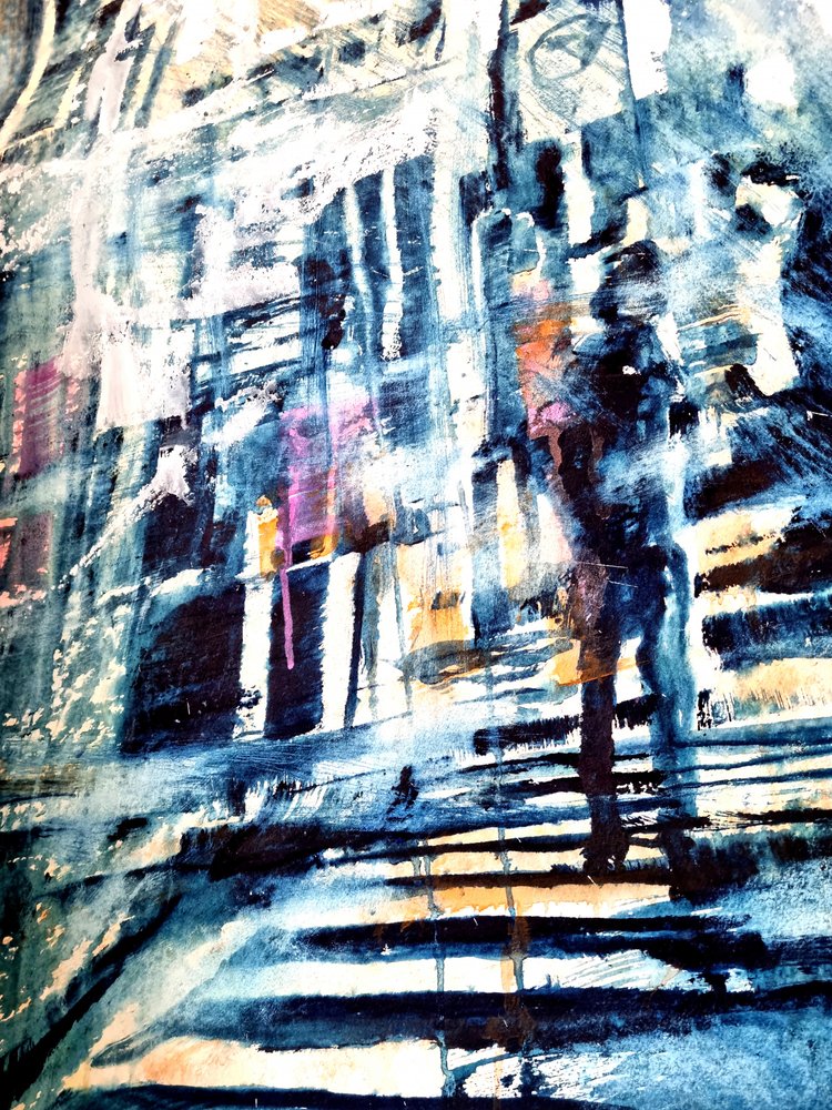 Rue urbaine abstraite - David Antonides