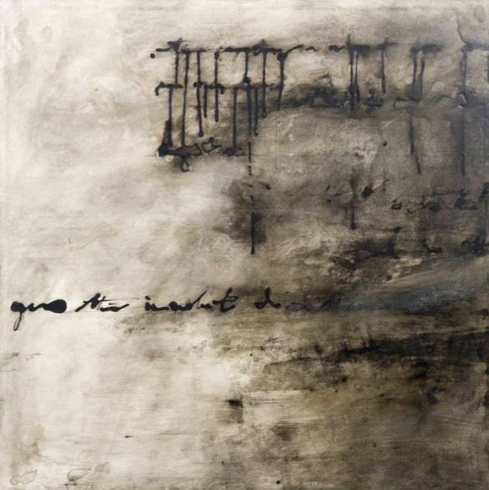 Écriture abstraite sombre - Deb Chaney