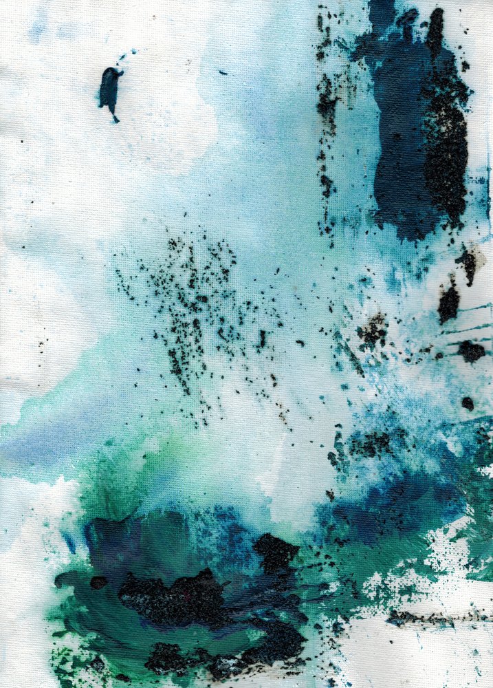 Flux bleu-vert profond - Deb Chaney