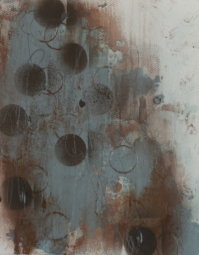 Cercle abstrait vieilli - Deb Chaney