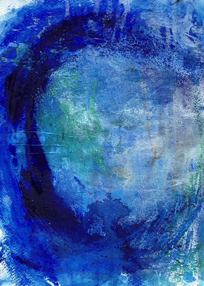 Les profondeurs bleues et fluides - Deb Chaney