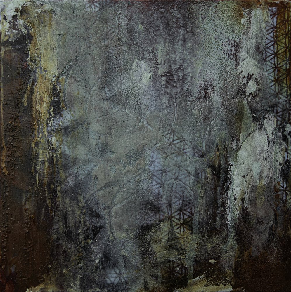 Texture grunge géométrique - Deb Chaney