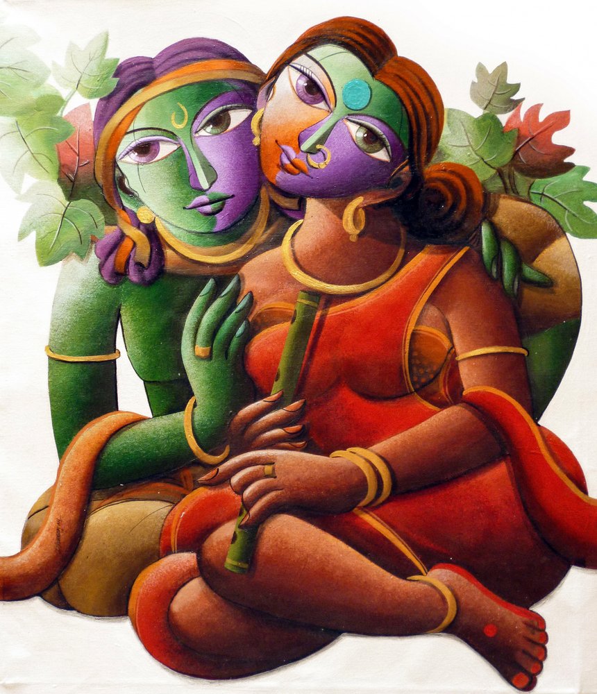 Un couple indien haut en couleur - Dhananjoy Mukherjee