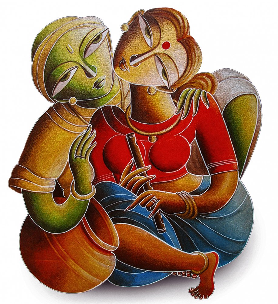 Un couple de musiciens indiens - Dhananjoy Mukherjee