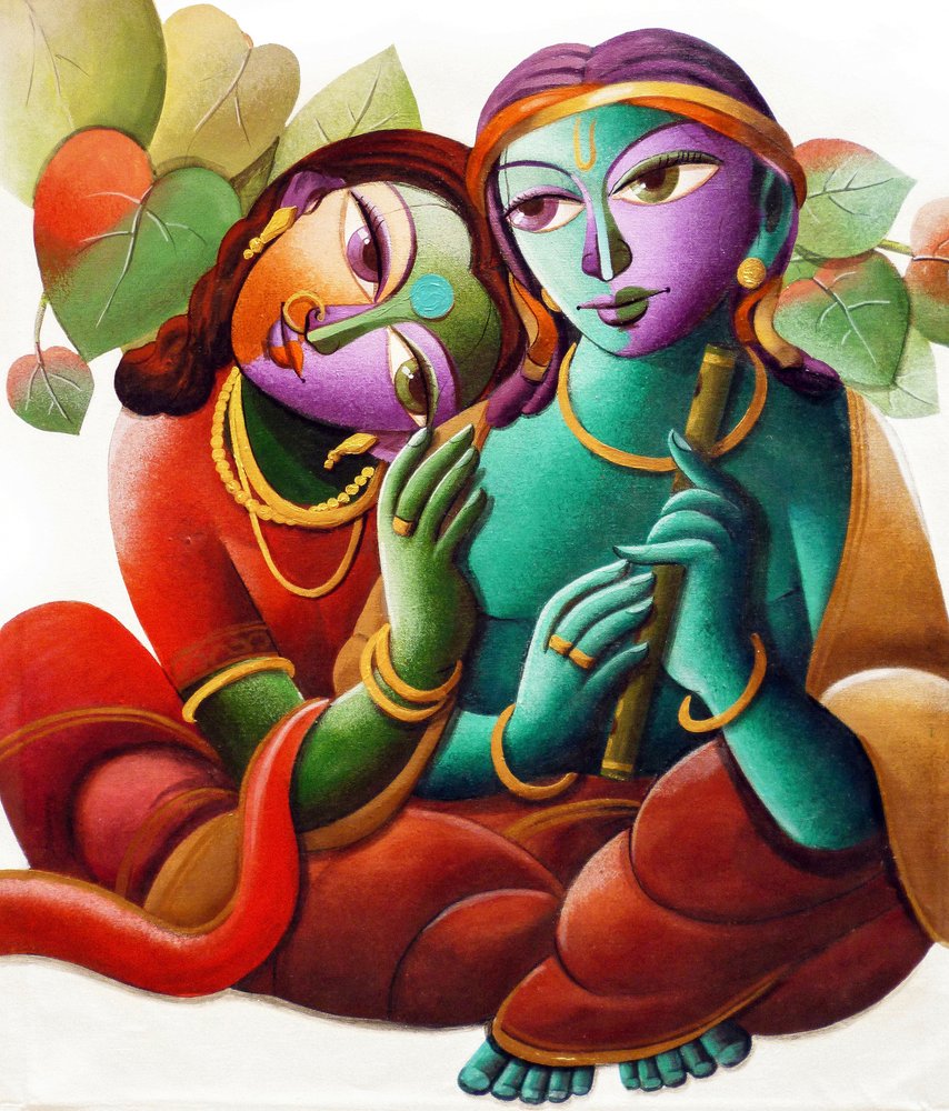 Krishna et Radha : l