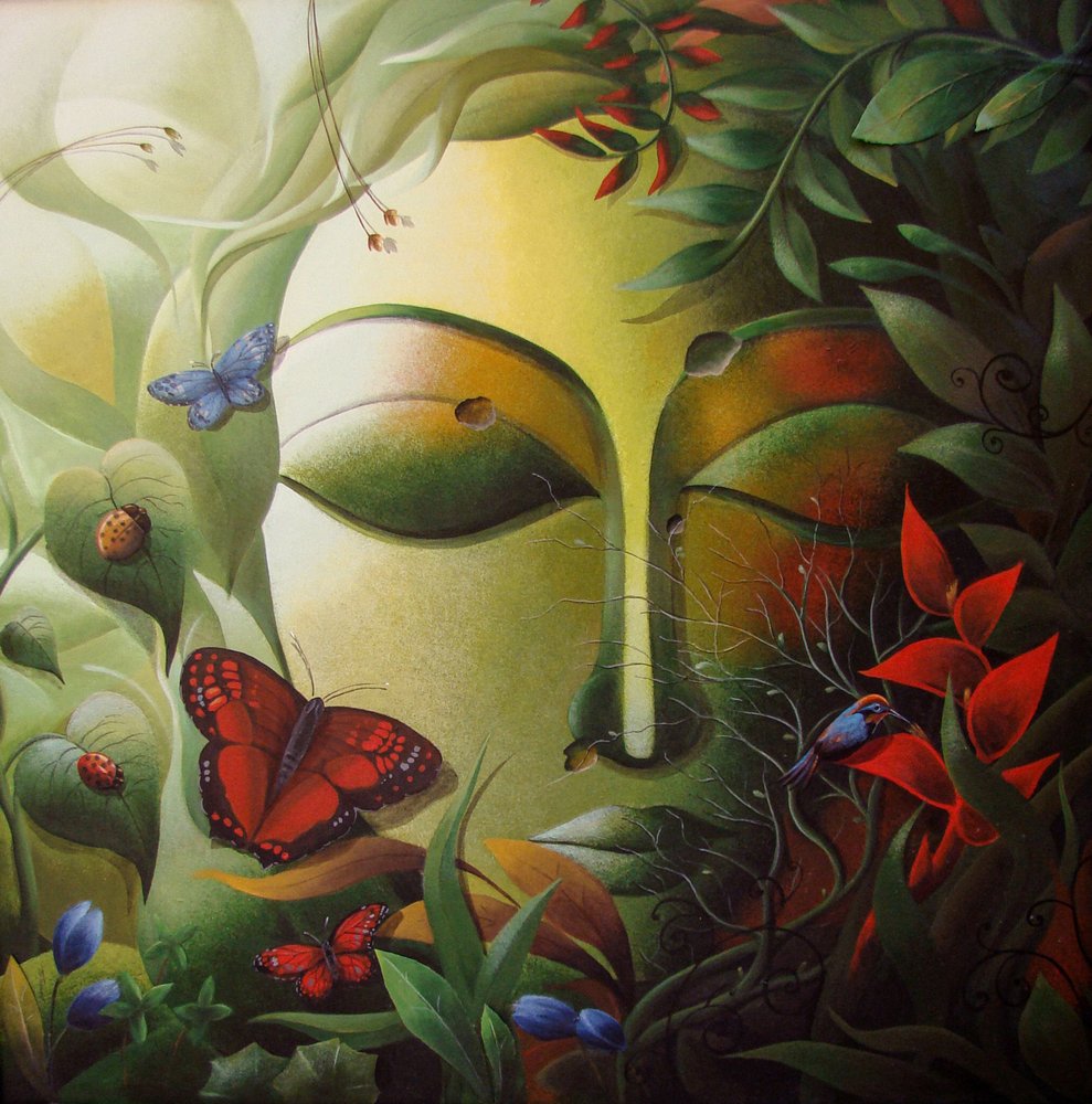 La nature sereine du Bouddha - Dhananjoy Mukherjee