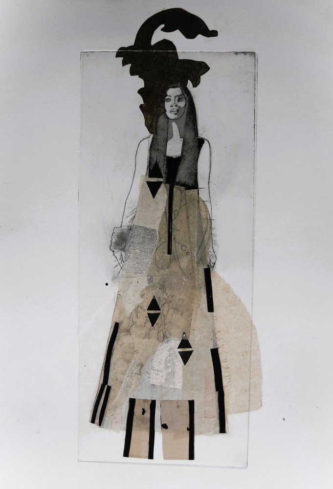 Silhouette de mode abstraite - Doris Schmitz