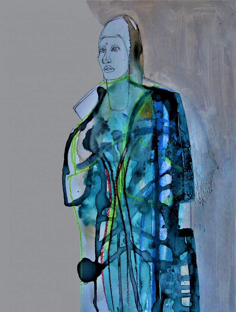 Silhouette de mode abstraite - Doris Schmitz
