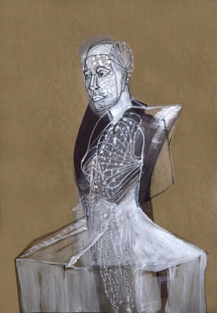 Portrait abstrait d
