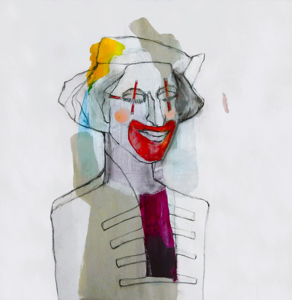 Clown de cirque - Doris Schmitz
