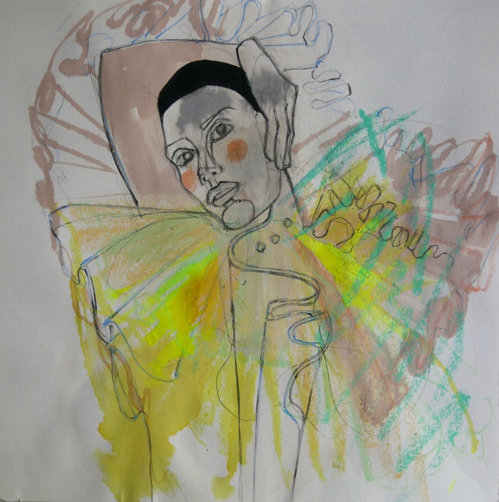 Portrait de mode haut en couleur - Doris Schmitz