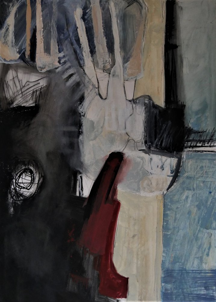Formes abstraites sombres - Doris Schmitz