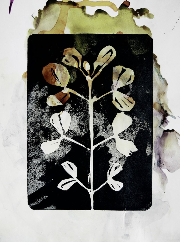 Forme botanique aux accents terreux - Doris Schmitz