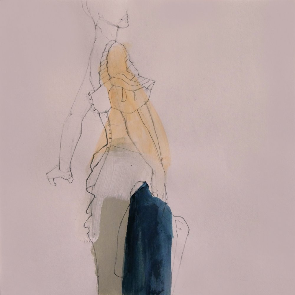 Esquisse de mode élégante - Doris Schmitz