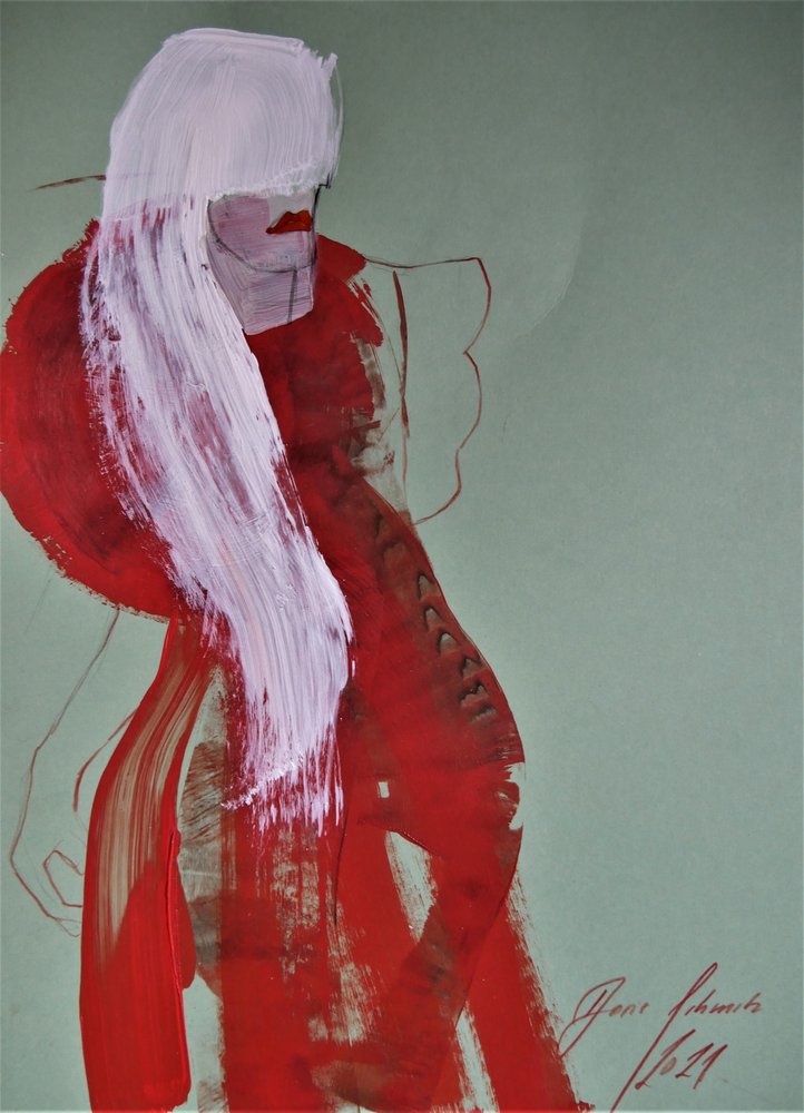 Mode élégante et rouge - Doris Schmitz