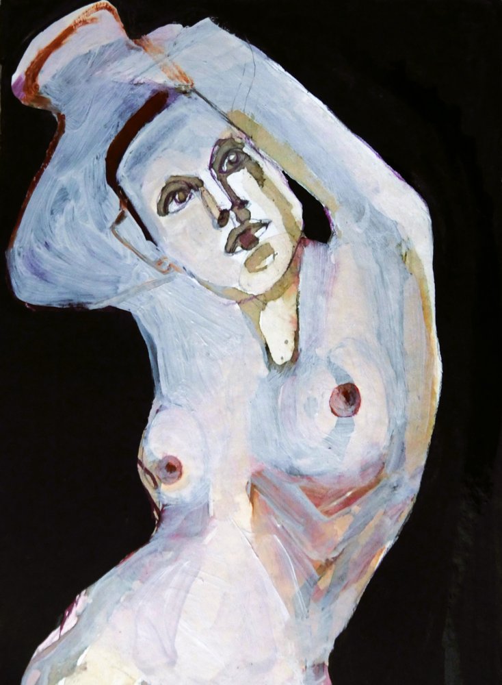 Figure nue éthérée - Doris Schmitz