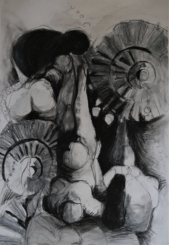 Spirales organiques fluides - Doris Schmitz