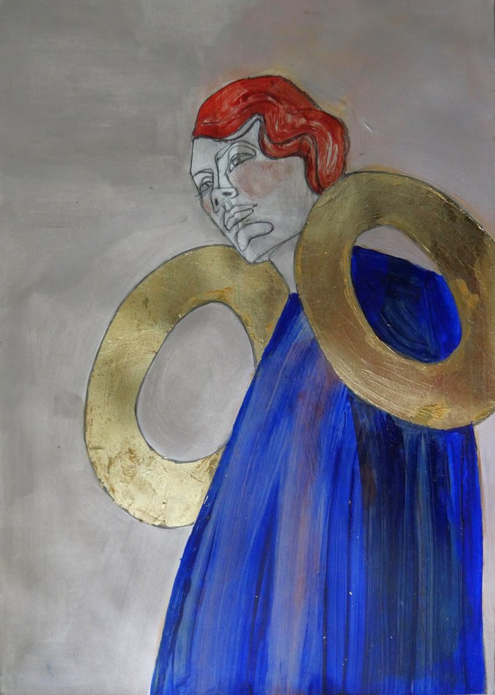 Figurine « Golden Rings » - Doris Schmitz