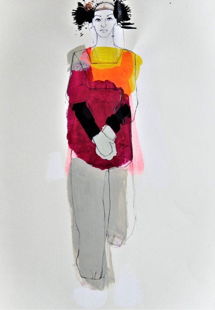 Portrait de mode contemporain - Doris Schmitz