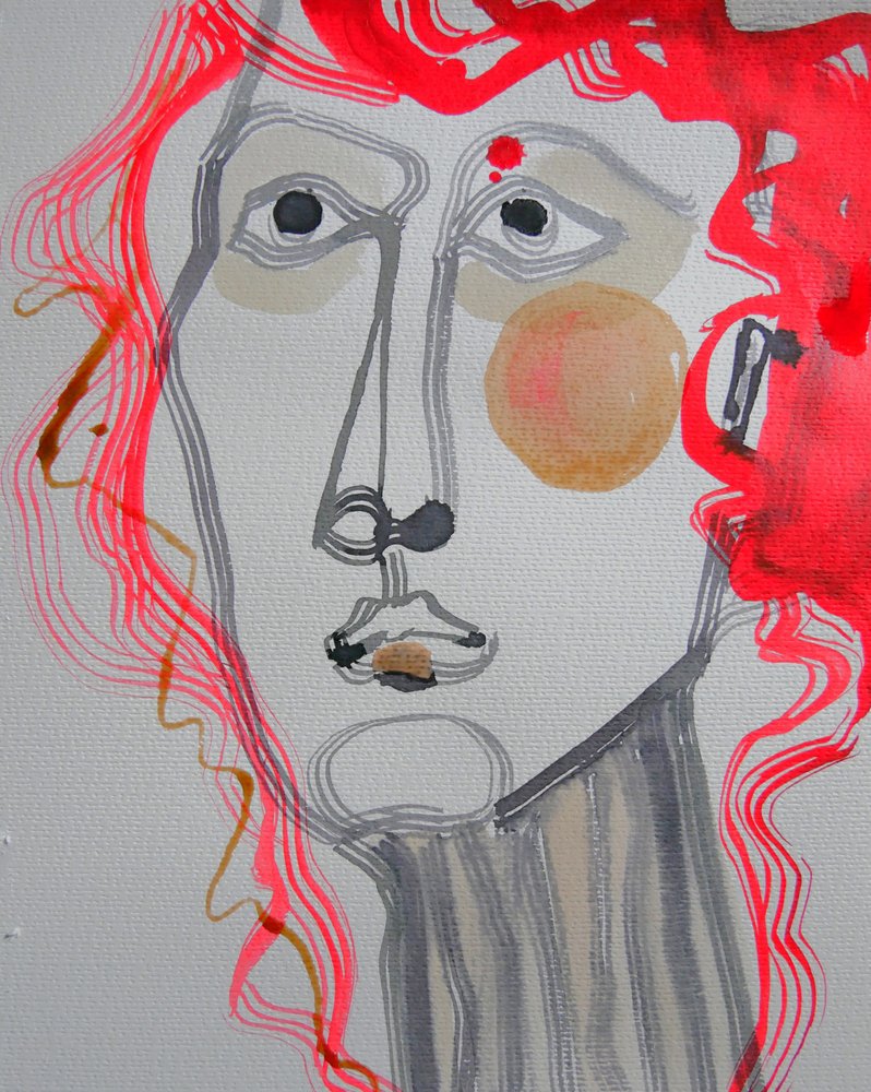 La femme aux cheveux roux - Doris Schmitz
