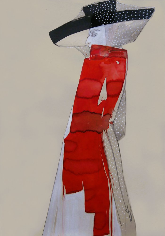 Mannequin de mode Red Hat - Doris Schmitz