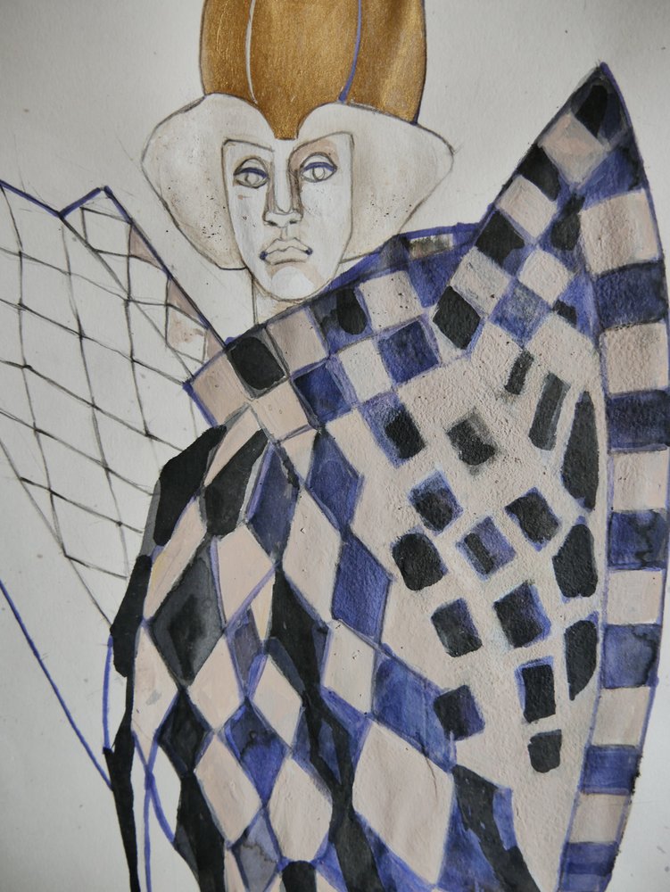 Figure géométrique majestueuse - Doris Schmitz