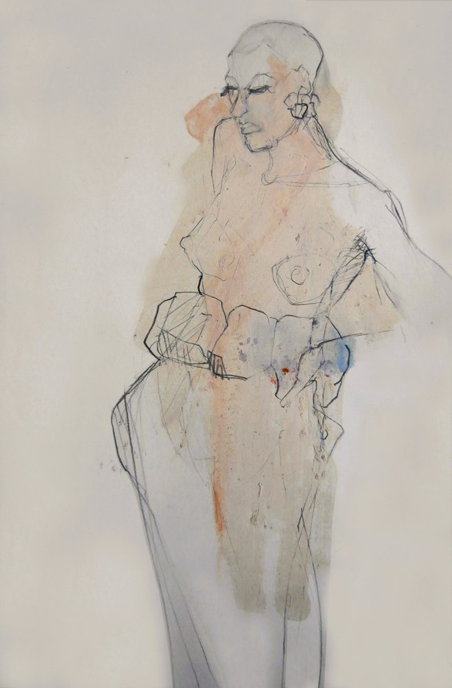 Figure féminine sereine - Doris Schmitz