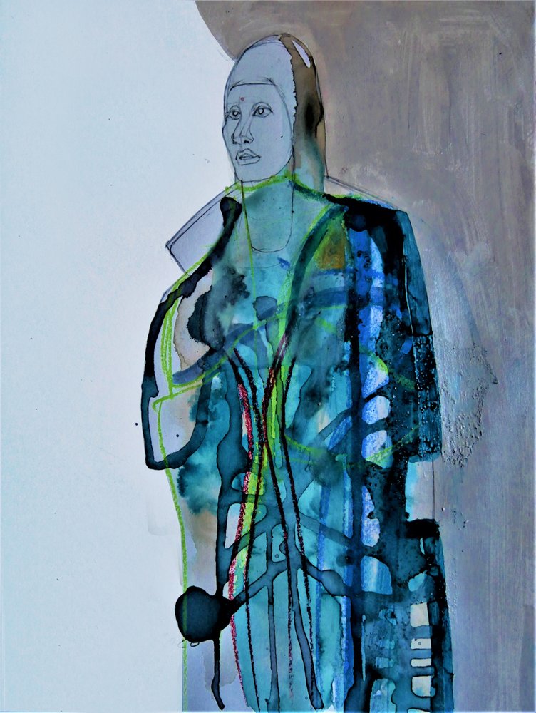 La femme en tartan - Doris Schmitz