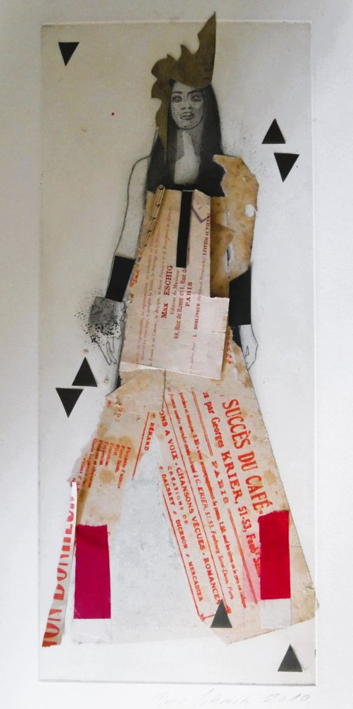 Collage de mode vintage - Doris Schmitz