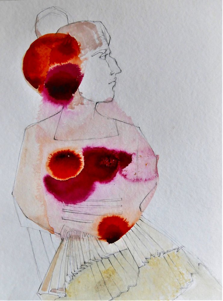 Profil de « La Femme en rouge » - Doris Schmitz