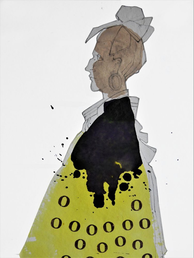 Profil de la robe jaune - Doris Schmitz