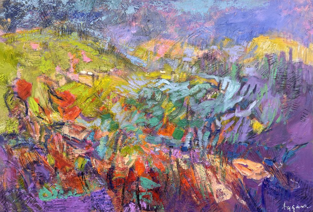 Un paysage onirique et éclatant - Dorothy Fagan