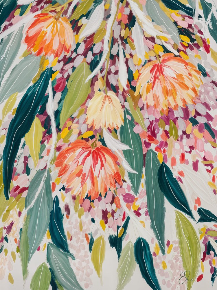 Une cascade florale éclatante - Edie