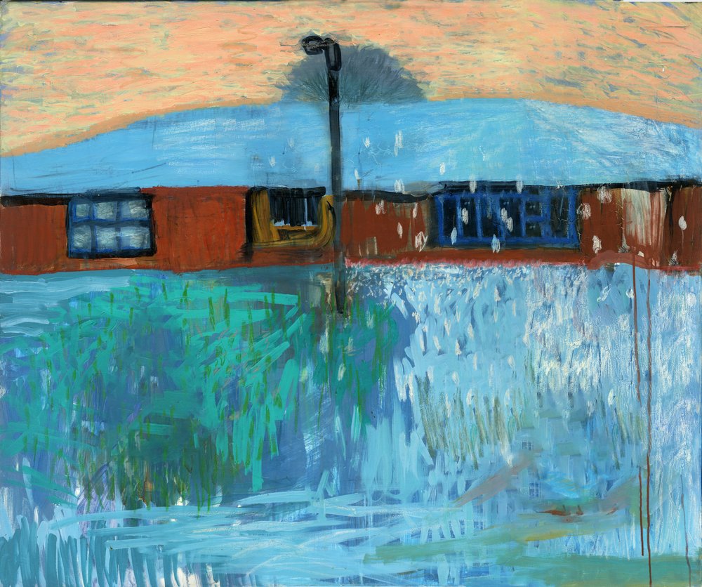 Une maison enneigée en hiver - Edward Selkirk