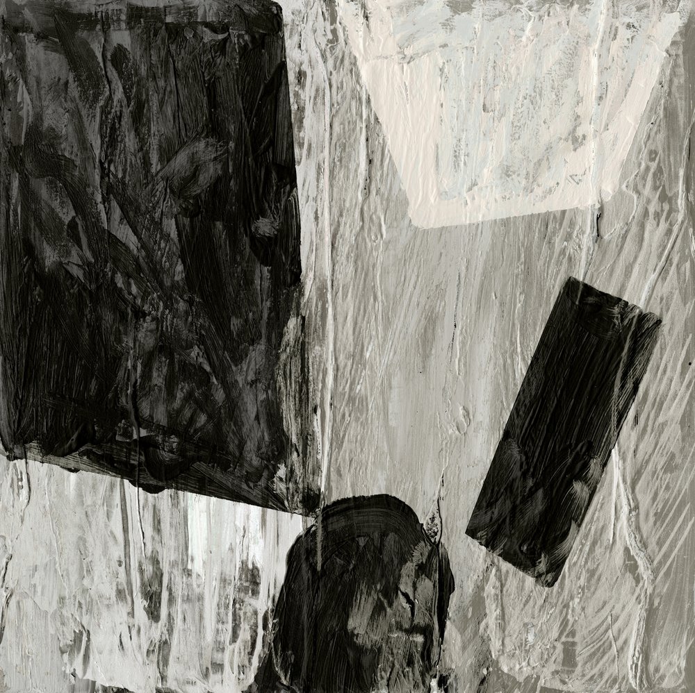 Abstrait texturé monochrome - Edward Selkirk