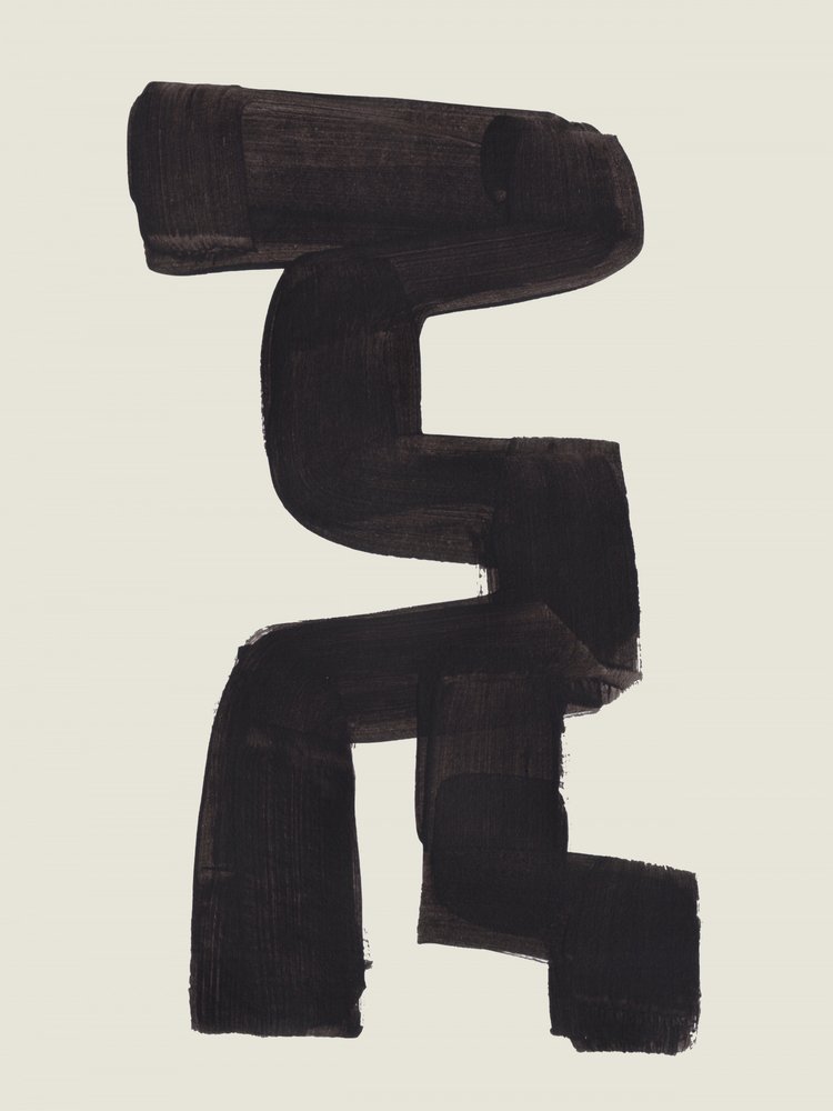 Trait abstrait en gras - Ejaaz Haniff
