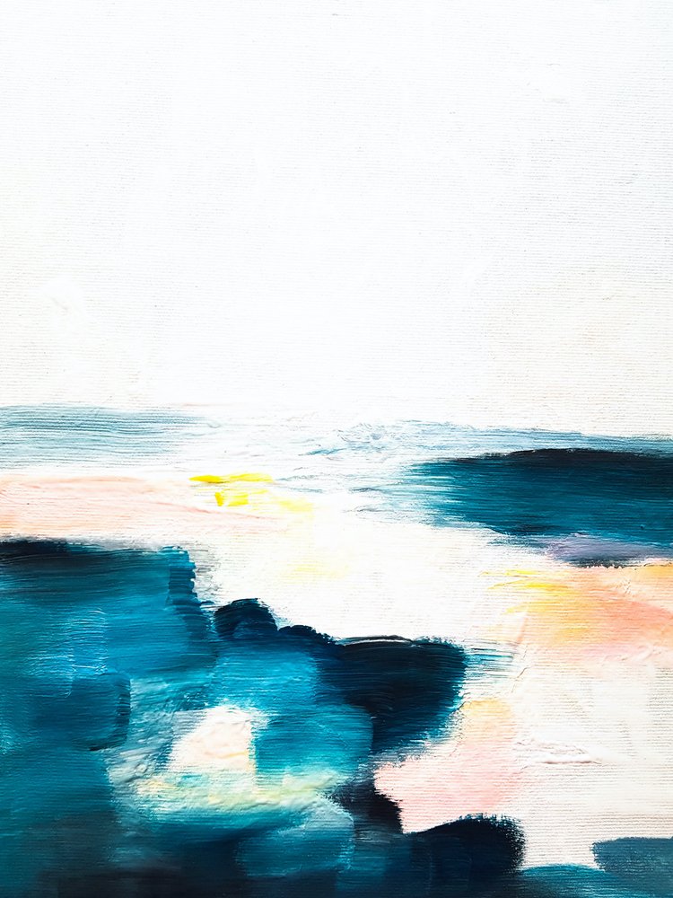 Abstrait « Océan calme » - Ejaaz Haniff
