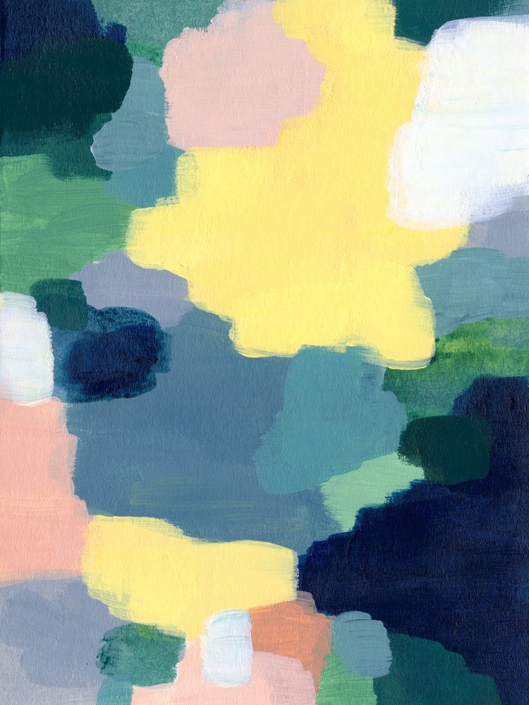 Formes abstraites colorées - Ejaaz Haniff