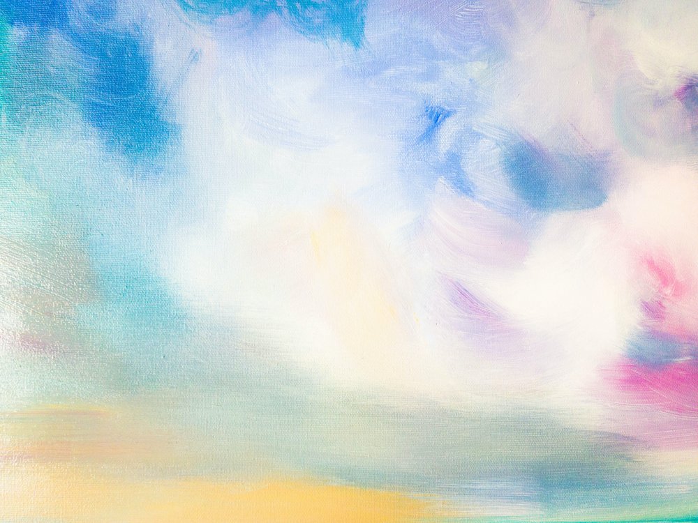 Abstrait pastel onirique - Ejaaz Haniff