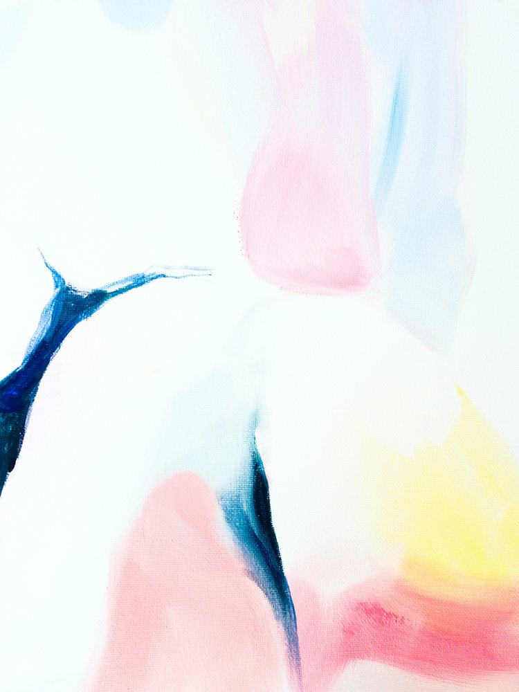 Pastel fluide - Abstrait - Ejaaz Haniff