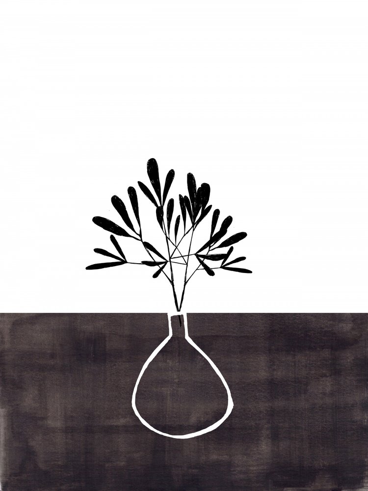 Pot de fleurs minimaliste - Ejaaz Haniff