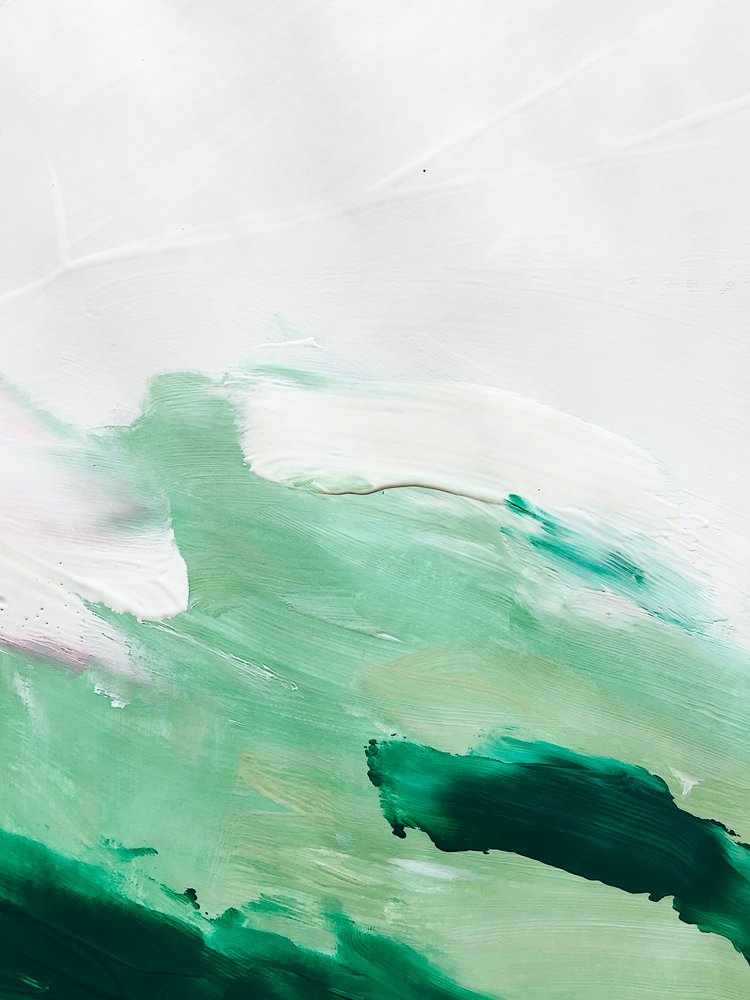 Abstrait vert organique - Ejaaz Haniff