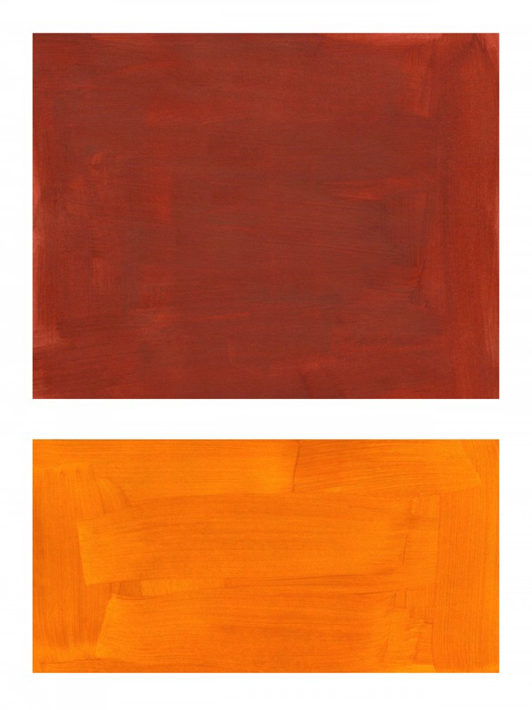 Texture abstraite rouge-orange - Ejaaz Haniff