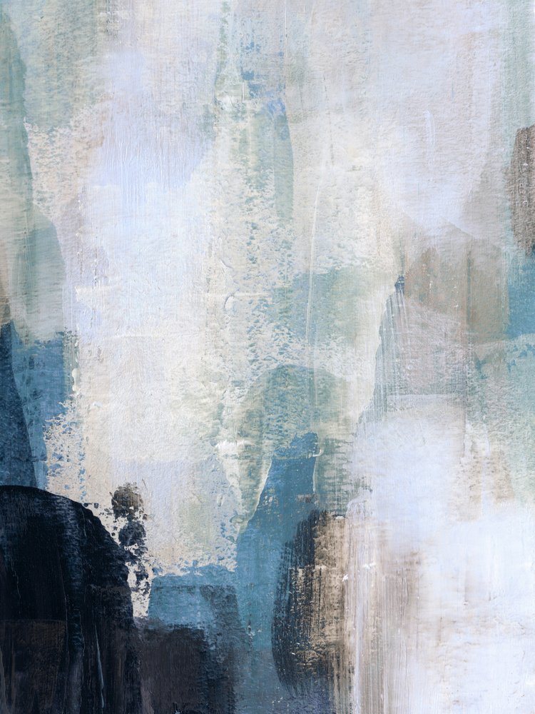 Couches de bleu serein - Ejaaz Haniff